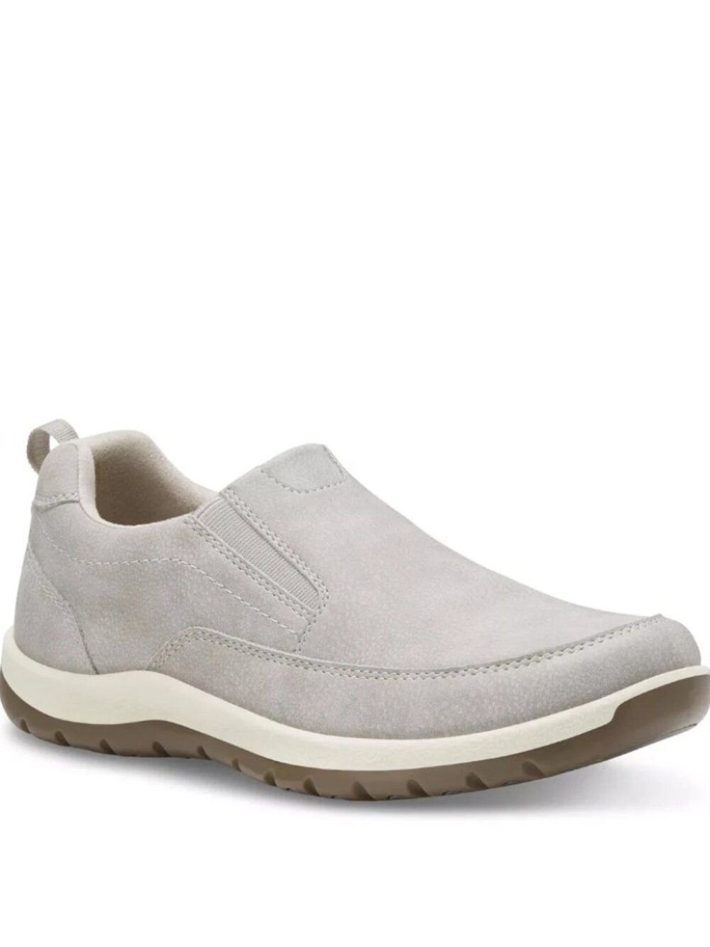 Eastland Spencer Slip-On Sneaker Shoe Mens Size 10 Light Gray New